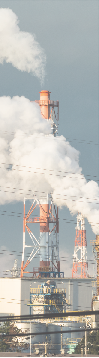 工場と煙突のイメージ